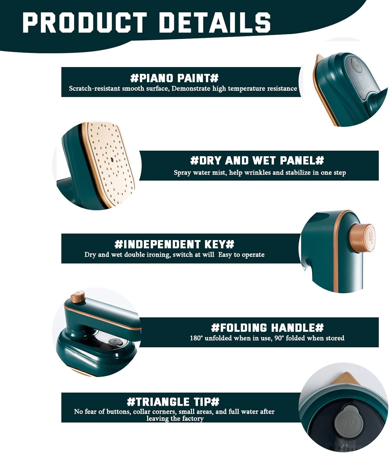 Mini Plancha de Vapor Portátil “SteamEase™”